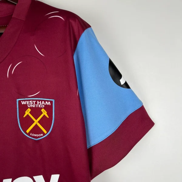 west ham home jersey 23-24