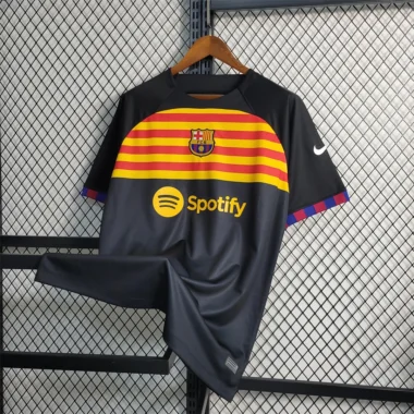 Barcelona Black Training Jersey 2023-2024