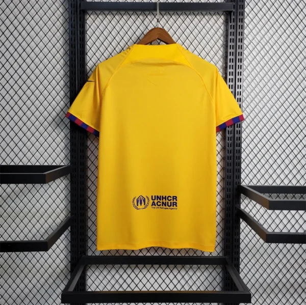 Barcelona Yellow Soccer Jersey 2023-2024