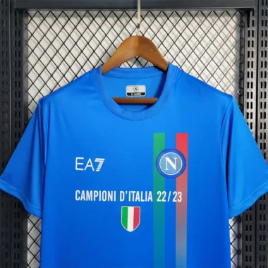 Napoli Blue Champions Shirt 23-24