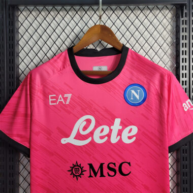 Napoli Red Goalkeeper Jersey 2023