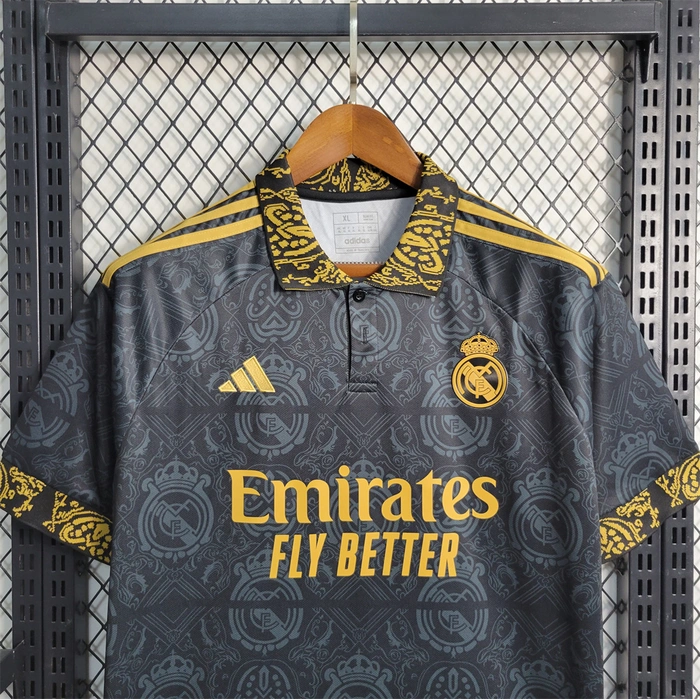 Real Madrid Black Concept Jersey 2023-2024