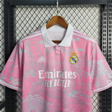 Real Madrid Dragon Pink Shirt 2023-2024