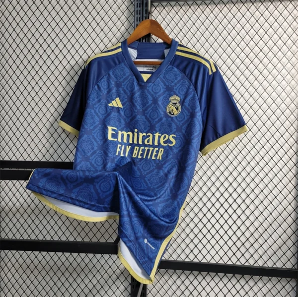 Real Madrid Royal Blue soccer Jersey 2023-2024