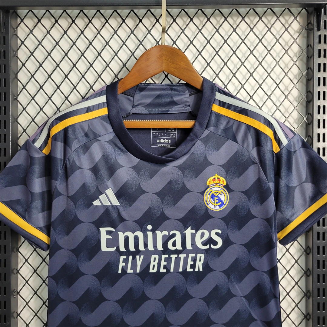 women Real Madrid away soccer jersey 23-24