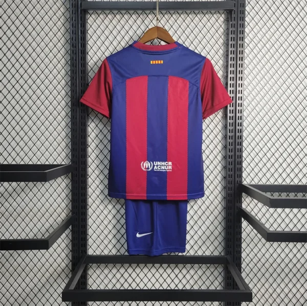 Barcelona Home Soccer Jersey for Kids 2023/2024