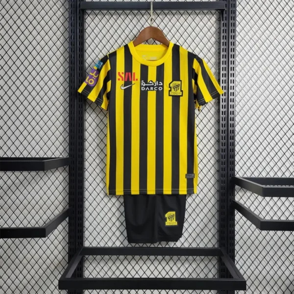 Ittihad Home Kit for Kids 2023-2024