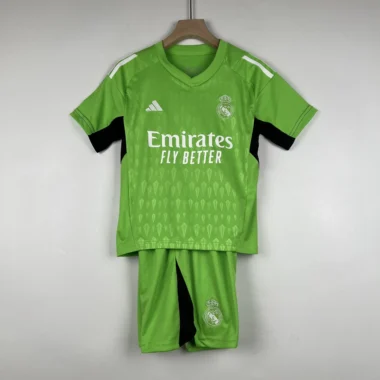 Real Madrid goalkeeper kid kit 23-24