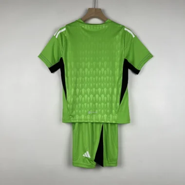 Real Madrid green goalkeeper kid kit 23-24