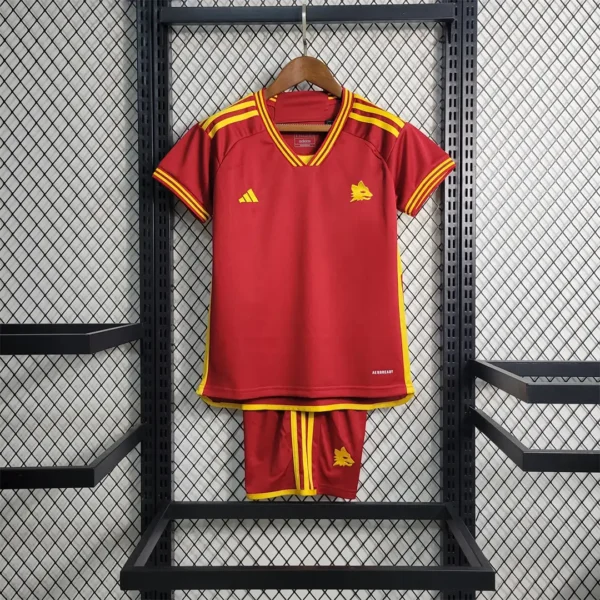 Roma home kit for kids 2023-2024