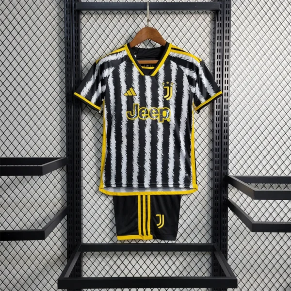 Juventus Home Kit for Kids 2023-2024