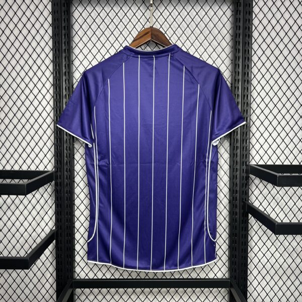 Manchester City 2007-2008 Away Retro Soccer Jersey--