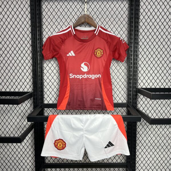 Manchester United Home Soccer Kit for Kids 2024-2025