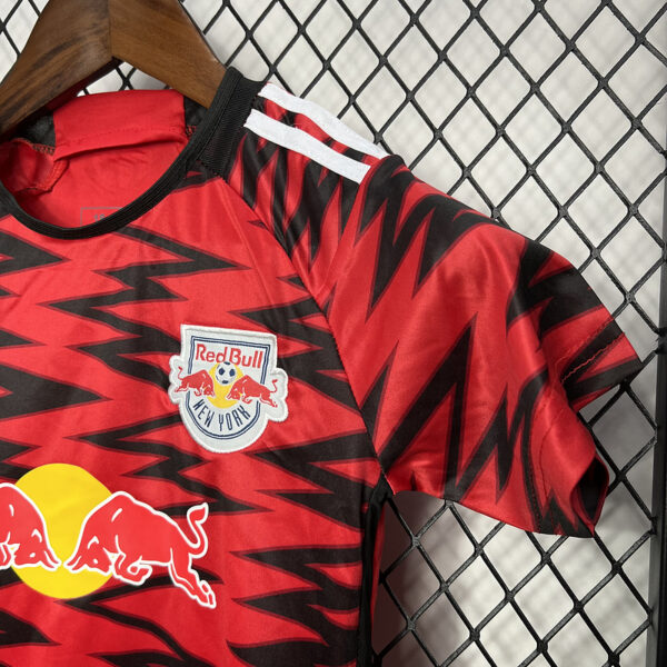 New York Red Bulls 24-25 Kid Home Soccer Kit-