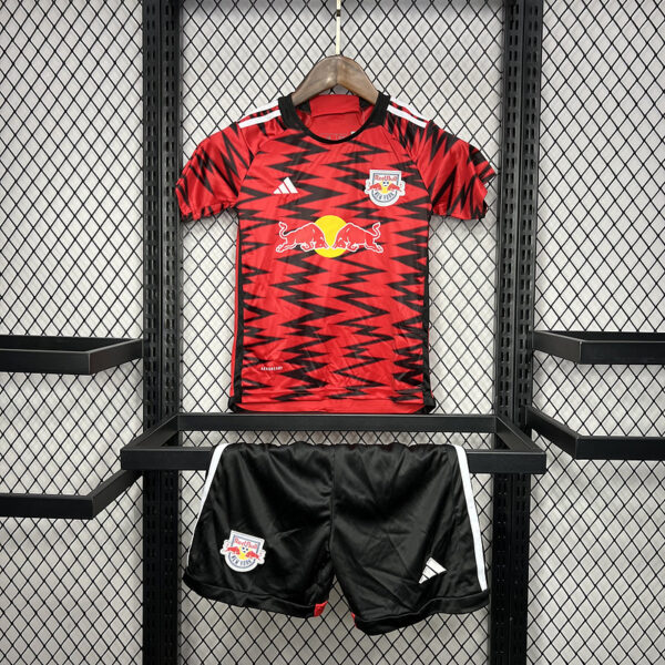 New York Red Bulls 24-25 Kid Home Soccer Kit