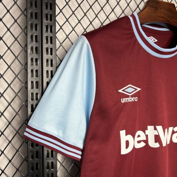 West Ham United Home Soccer Jersey 2024-2025-