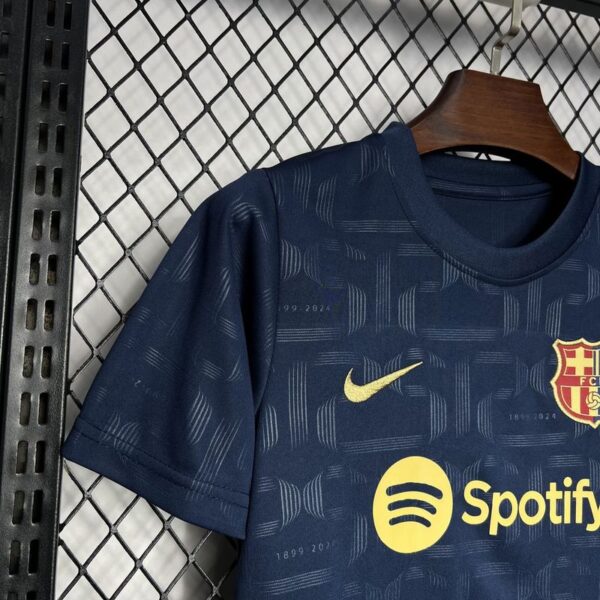 Barcelona 125th Anniversary Jersey for Kids 2024-25
