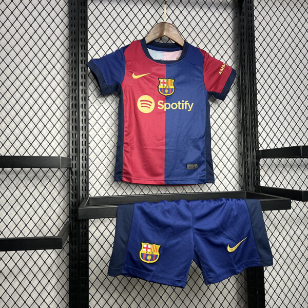 Barcelona Home Jersey for Kids 2024-2025