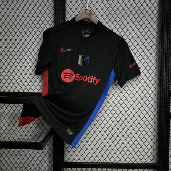 Barcelona away black jersey 24-25