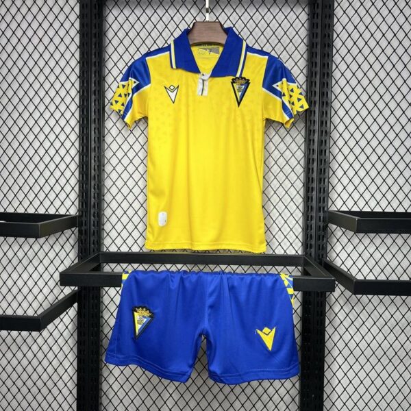 Cadiz home Soccer Jersey for Kids 24-25