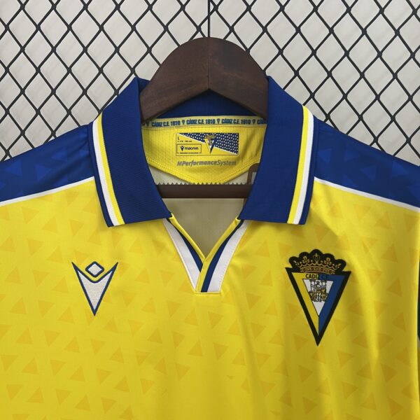 Cadiz home soccer jersey 2024-2025