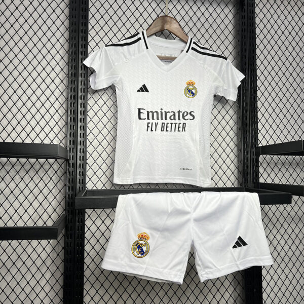 Real Madrid Home Kit for Kids 2024-2025