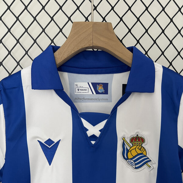 Real Sociedad home kid jersey 24-25