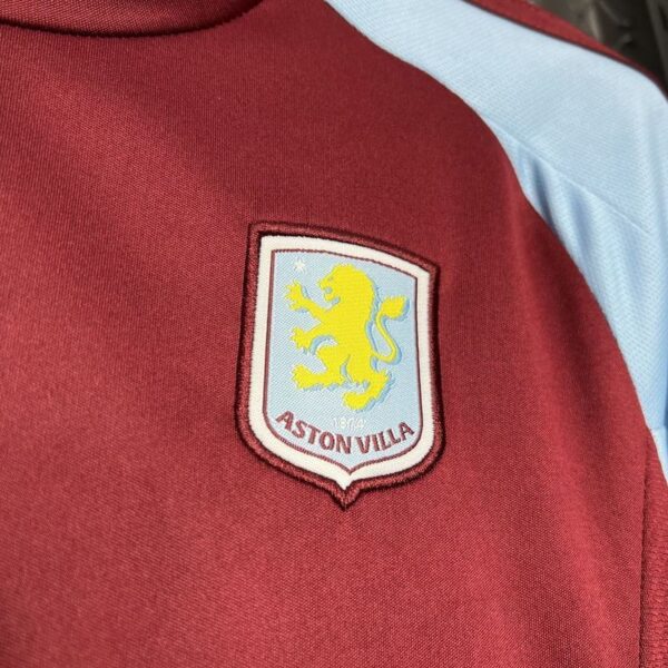 Aston Villa 2024/2025 Home Kid's Kit