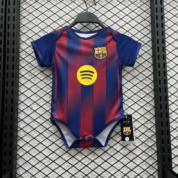 FC Barcelona 2025/2026 Home Soccer Baby Jersey