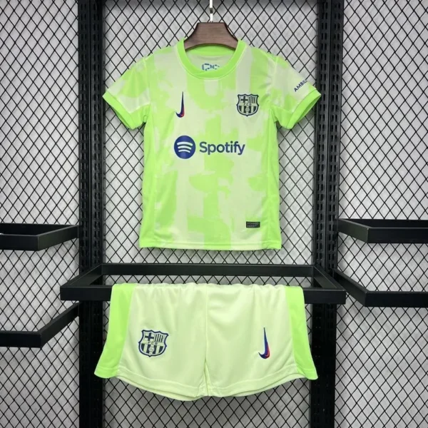 Barcelona Third Jersey for Kids 24-25