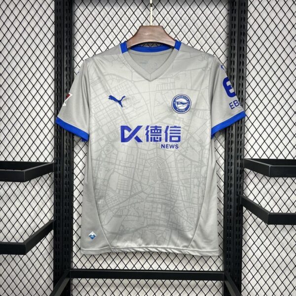 Deportivo Alaves Away Soccer Jersey 2024-25