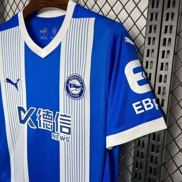 Deportivo Alavés Home Soccer Jersey 2024/2025