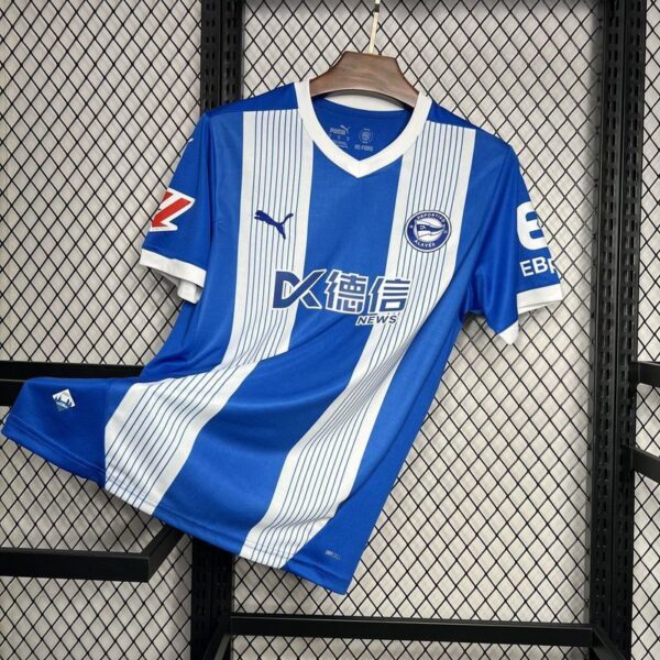 Deportivo Alavés Home Soccer Jersey 2024/2025