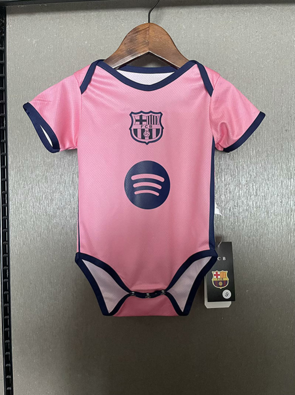 FC Barcelona 2025/2026 Pink Baby Jersey