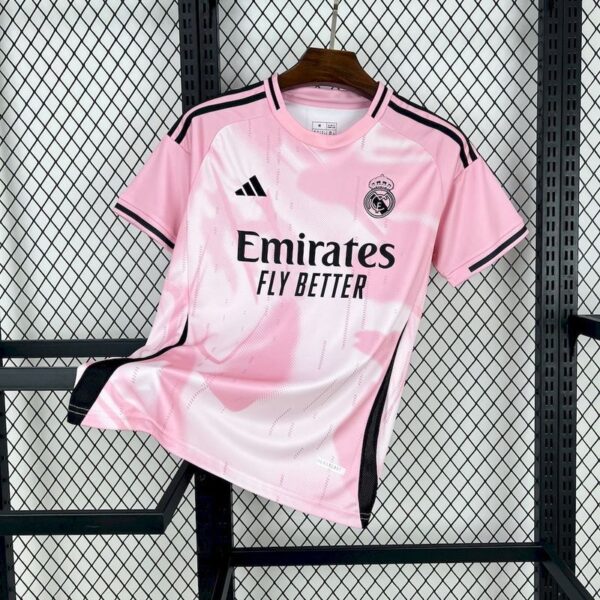 Real Madrid 2024/2025 Special Edition Pink-White Jersey 