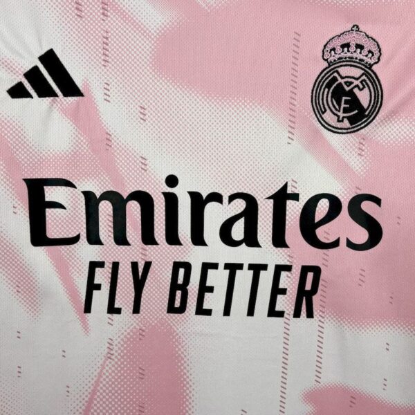 Real Madrid 2024/2025 Special Edition Pink-White Jersey 