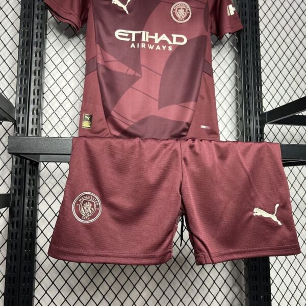 Manchester City Third Kid's Kit 2024-2025 - Image 2