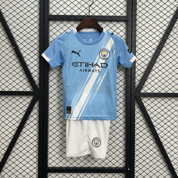 Manchester City Home Kids Kit 2025/2026
