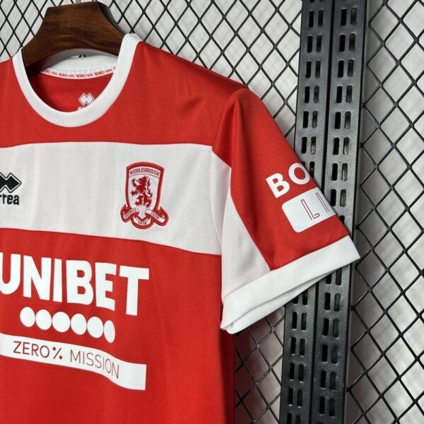Middlesbrough FC Home Jersey 2024/2025 - Image 2