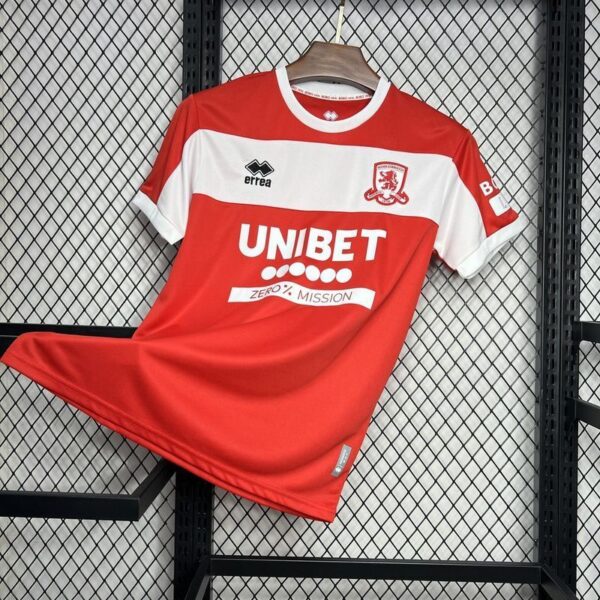 Middlesbrough home soccer jersey
