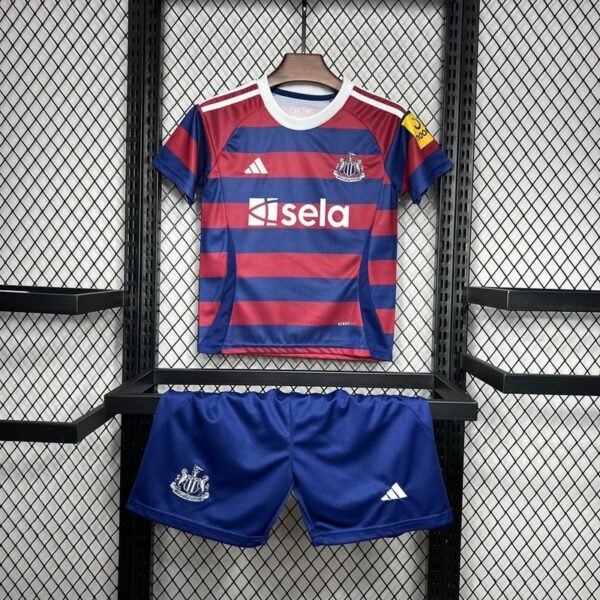newcastle away kids kit 2024-2025