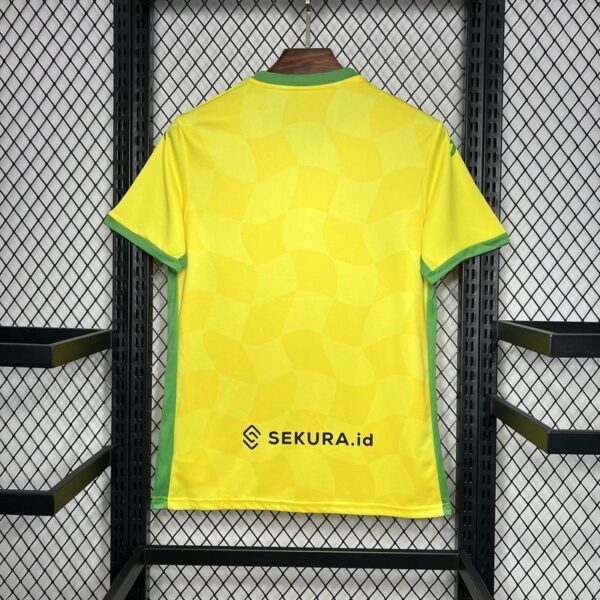 Norwich City Home Soccer Jersey 2024/25: