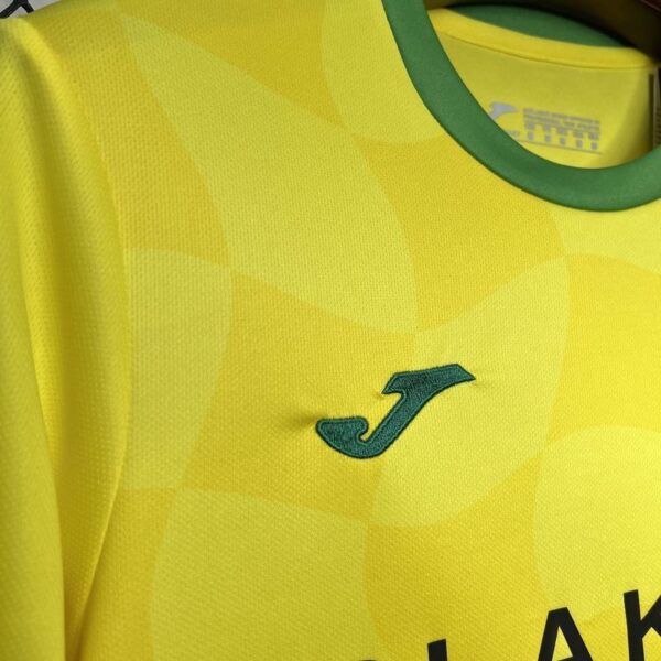 Norwich City Home Soccer Jersey 2024/25: