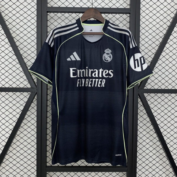 Real Madrid 2025/2026 Away Soccer Jersey